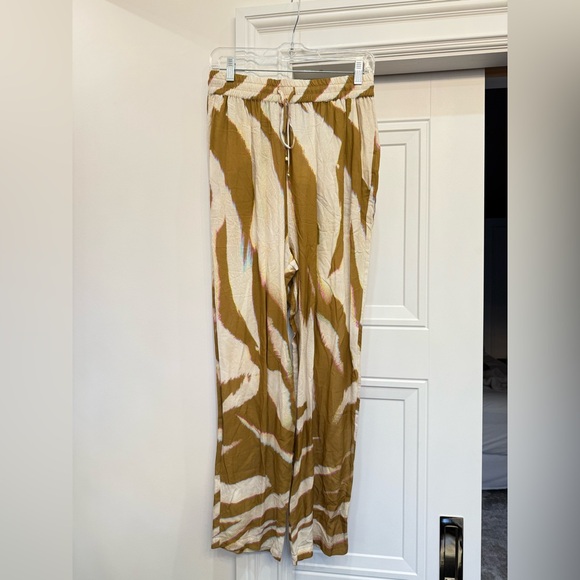 NWT Lenny Niemeyer Swim Destinos Printed Drawstring Pants Oryx Ret $233 Medium - Picture 1 of 4